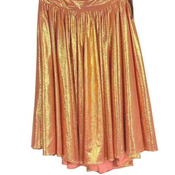 NWT Retrofete Kaiser Dress, in Apricot, size XXS, 95% polyester, 5% spandex - Picture 9 of 16